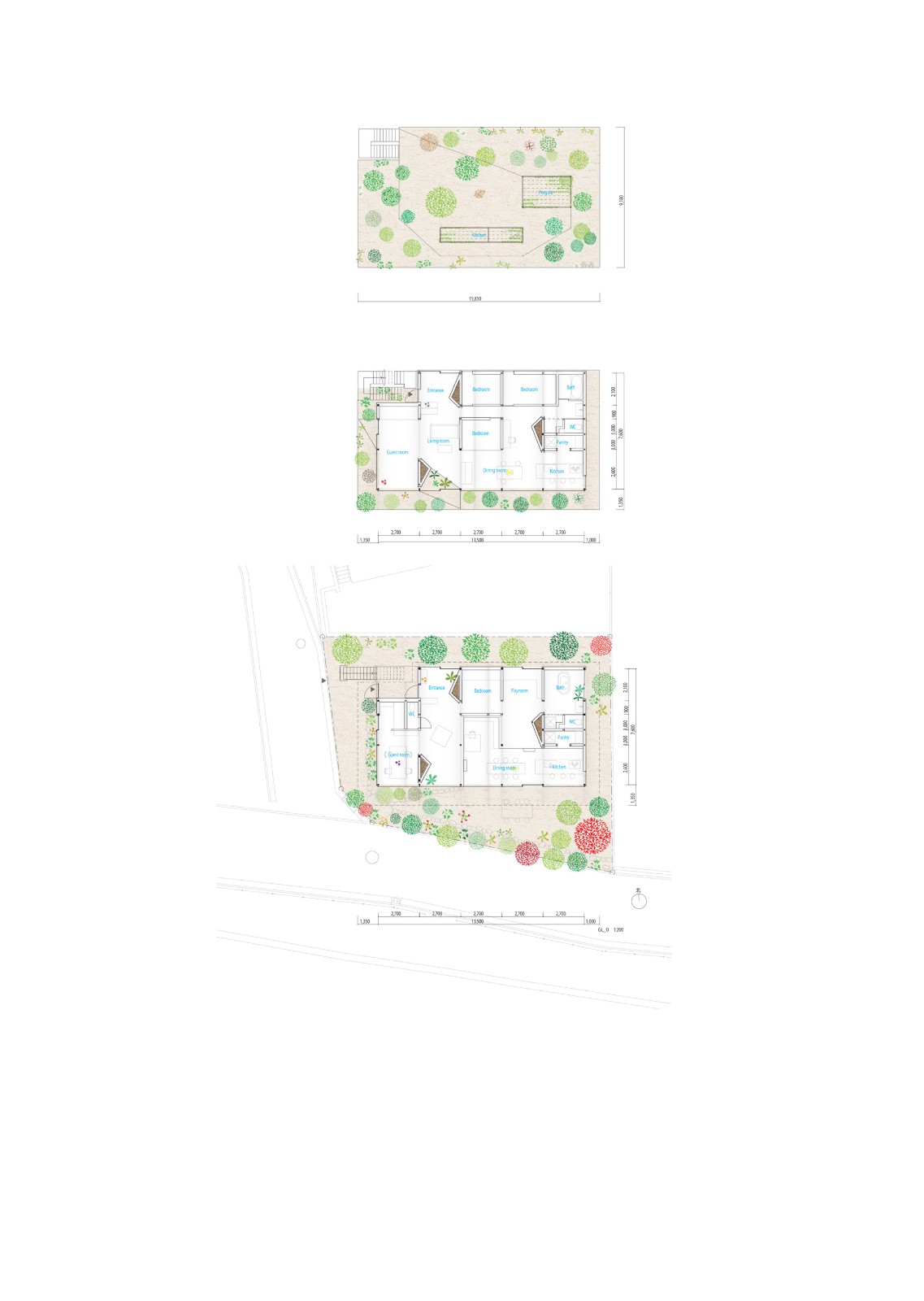 BIM建筑|鹤冈之家 / 武田清明建筑设计事务所