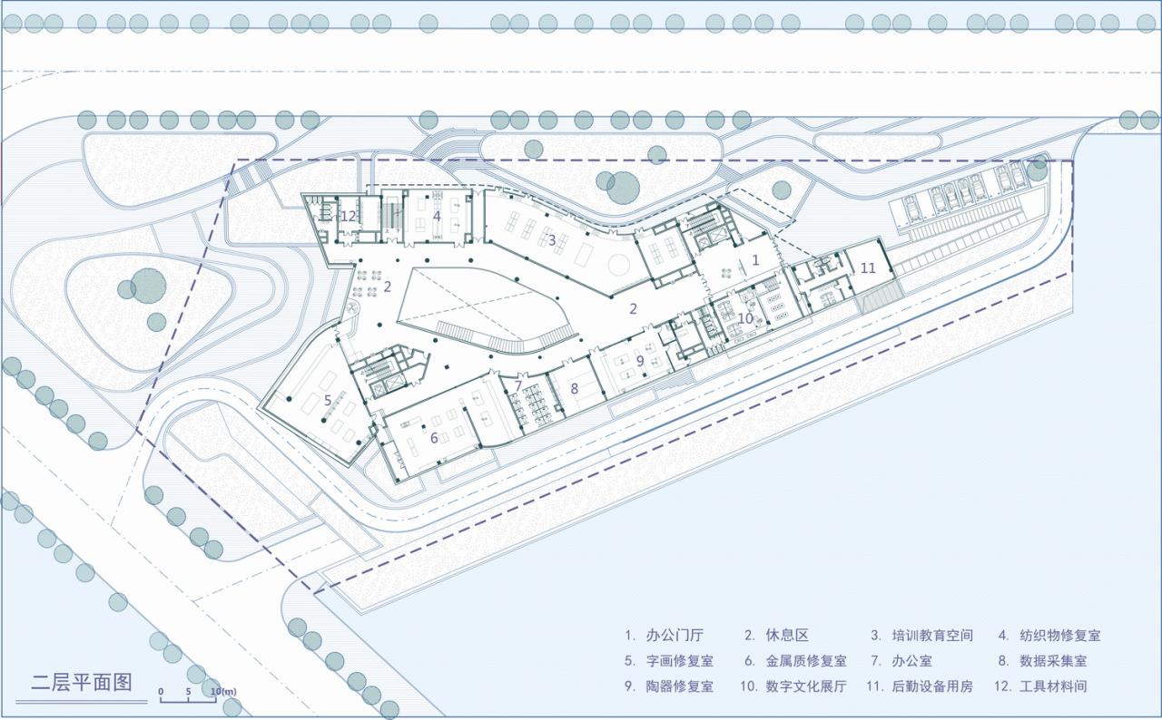 BIM建筑|三峡文物科技保护基地，重庆 / 源道建筑