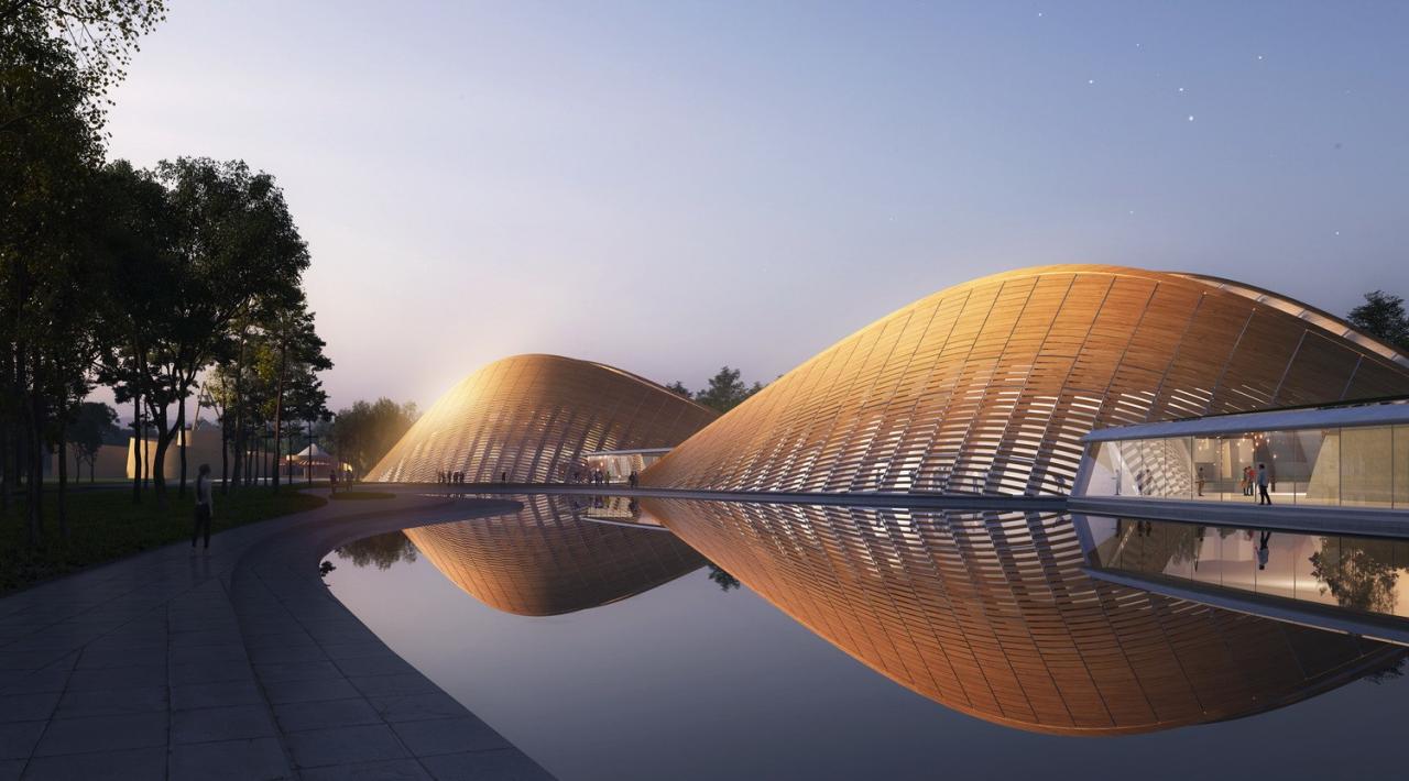 BIM建筑|三星堆博物馆新馆设计方案“三星堆之睛” / MAD