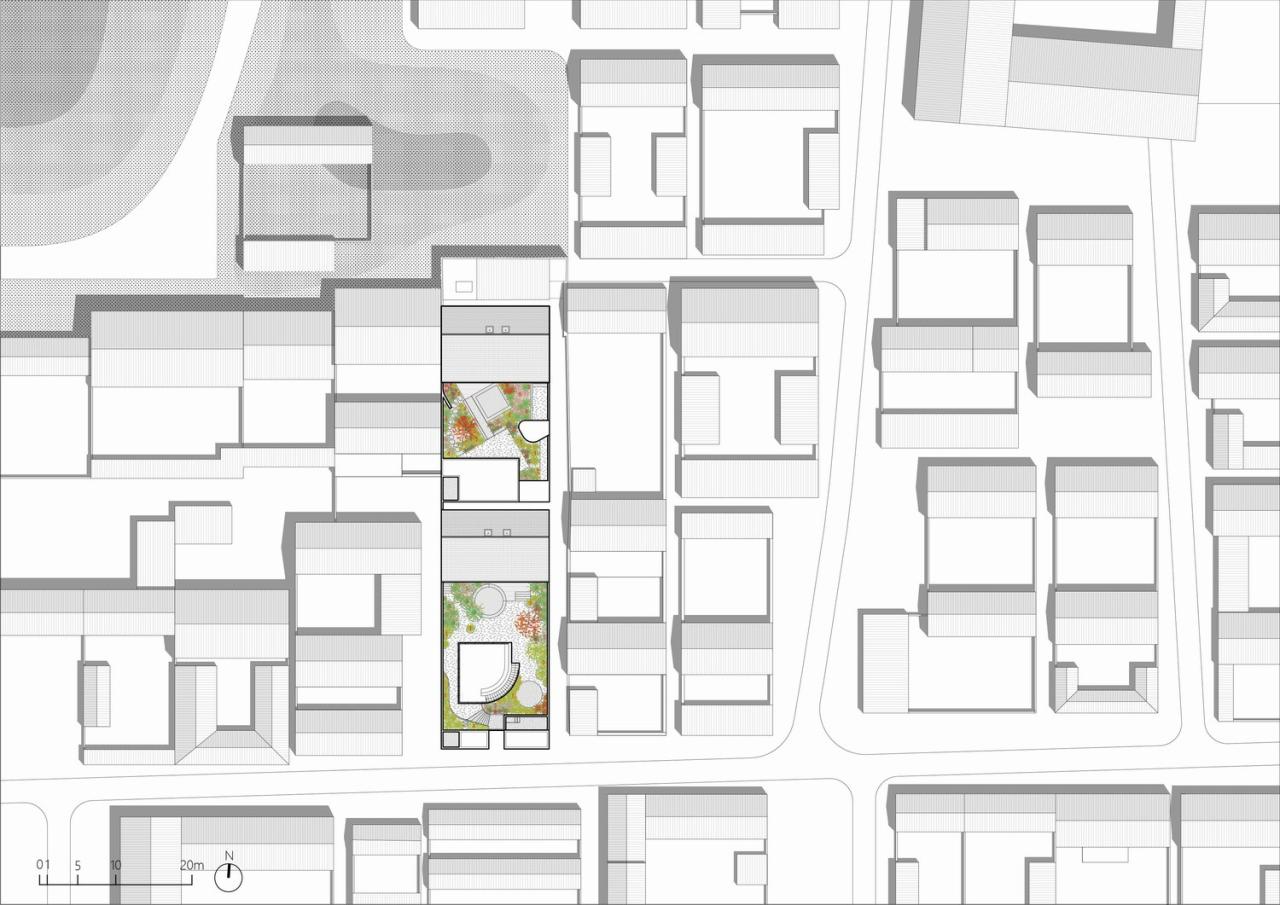 BIM建筑|孪生院子民宿 / 也似建筑