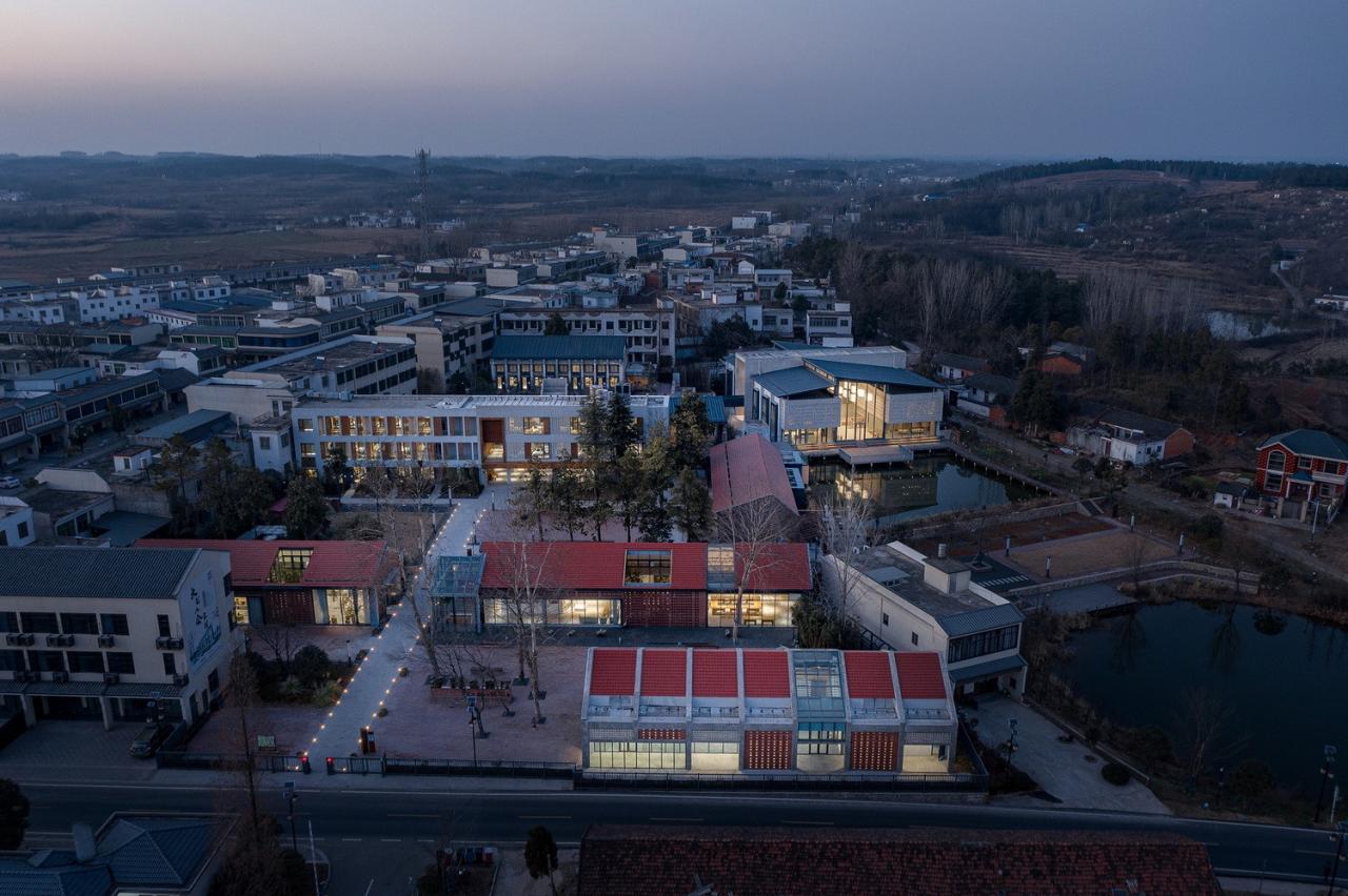 BIM建筑|大别山乡村会客厅 / 禾秣设计