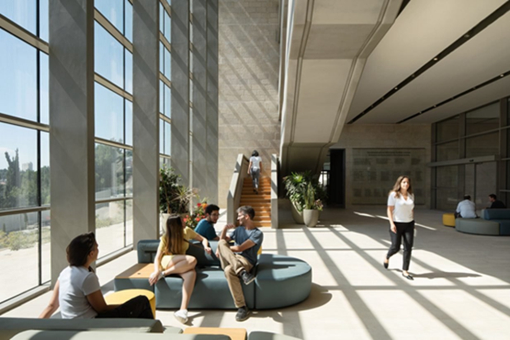 BIM建筑|福斯特在耶路撒冷大学实验室周围包裹铝屏幕