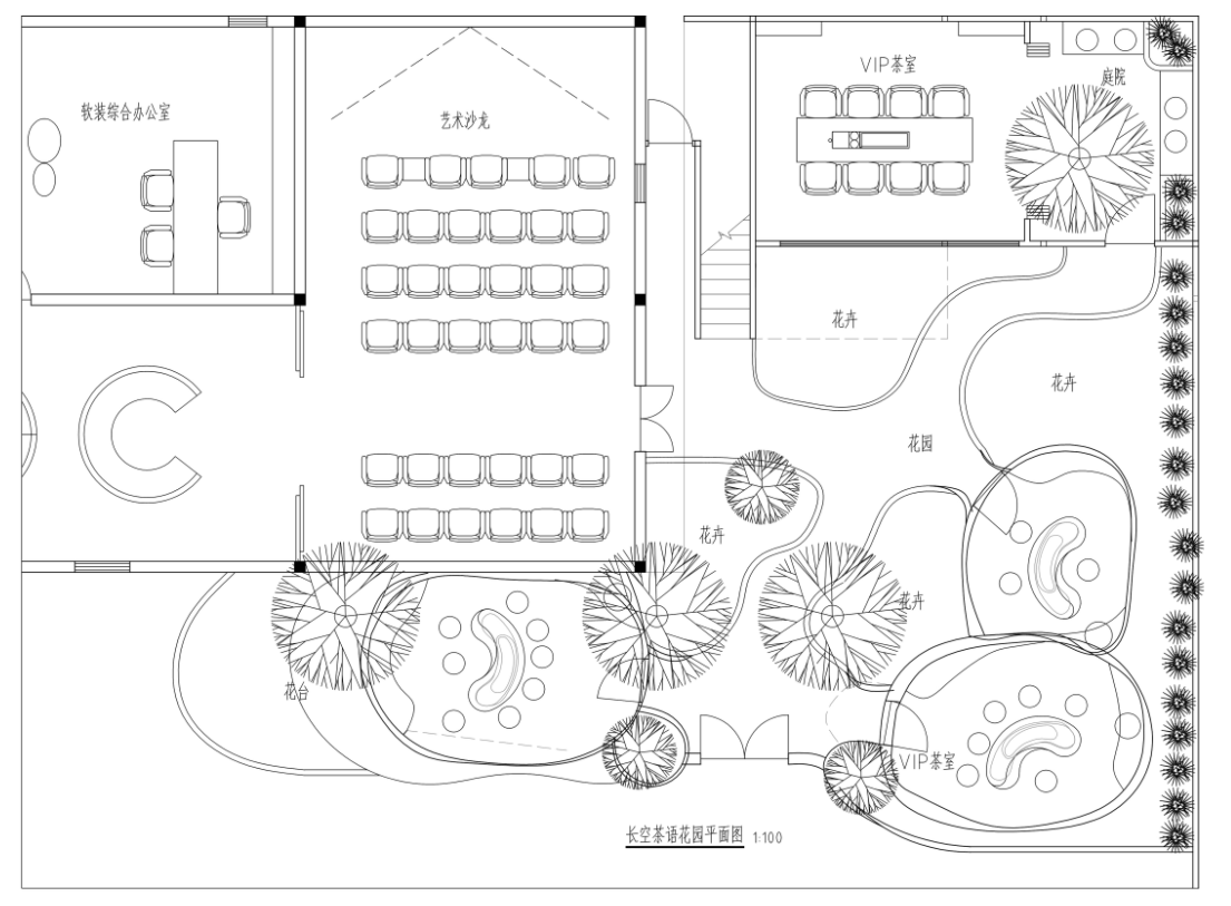 BIM建筑|梦回童年：长空茶语 / 长空创作