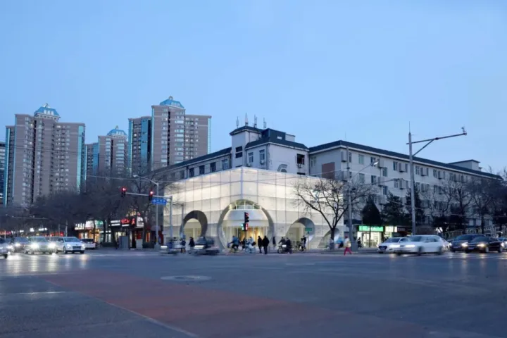 BIM建筑|冰晶盒子，亚运村街道办事处改造 / 中国建筑设计研究院