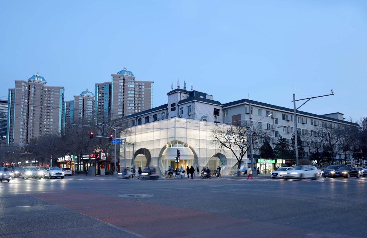 BIM建筑|冰晶盒子，亚运村街道办事处改造 / 中国建筑设计研究院