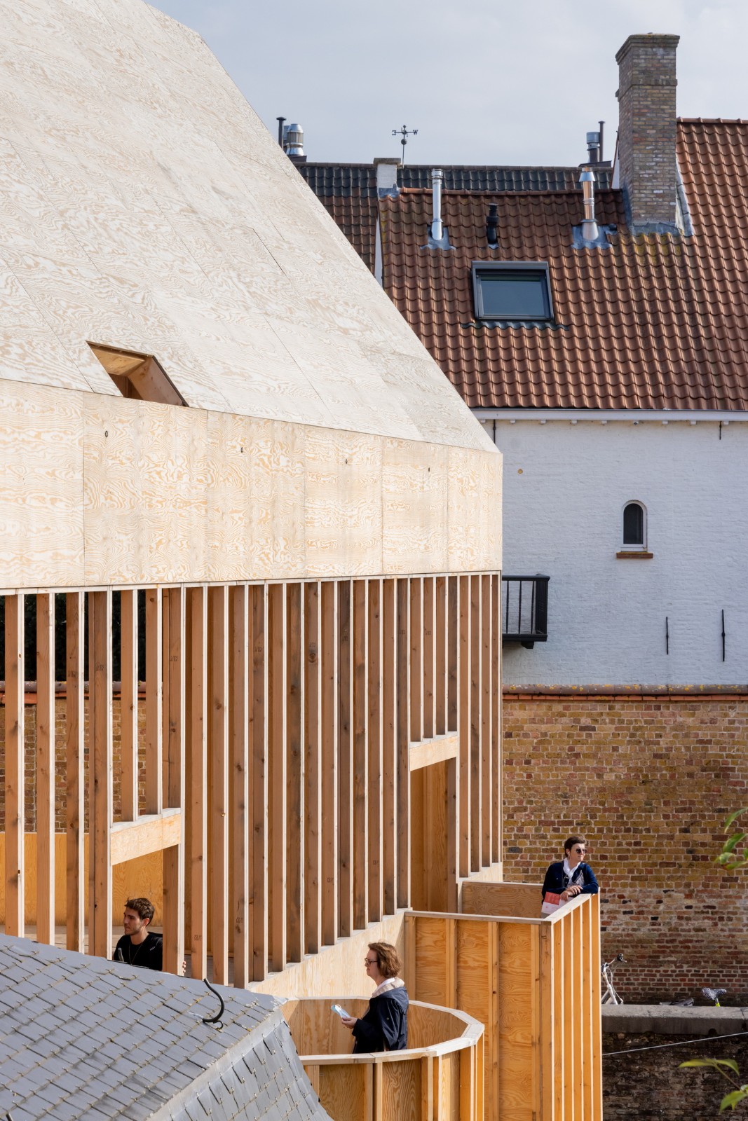 BIM建筑|布鲁日双联画展亭 / PARA