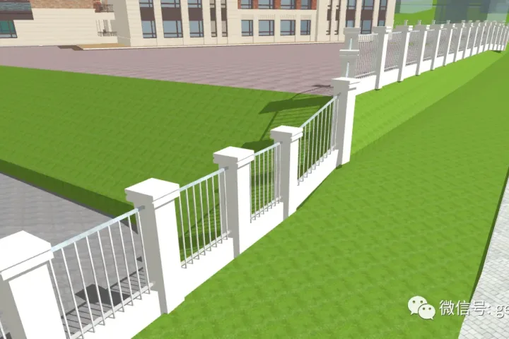 BIM问答|ArchiCAD小技巧：应用栏杆工具在ArchiCAD里做起伏地形围墙