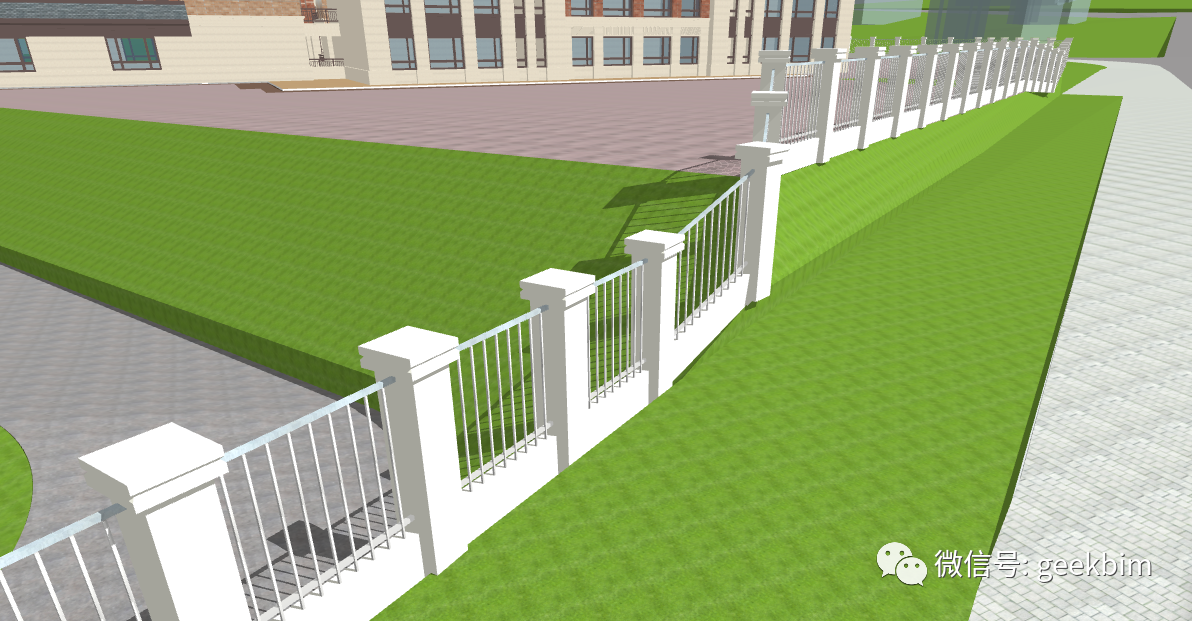 BIM问答|ArchiCAD小技巧：应用栏杆工具在ArchiCAD里做起伏地形围墙