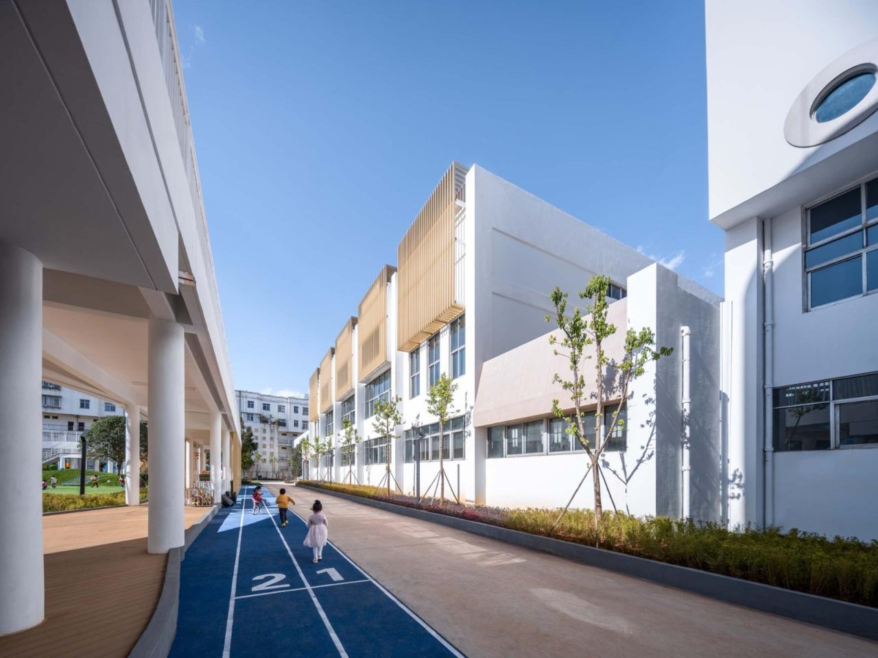 BIM建筑|云南省玉溪市第一幼儿园教育集团桂山园更新 / 上海思序建筑规划设计