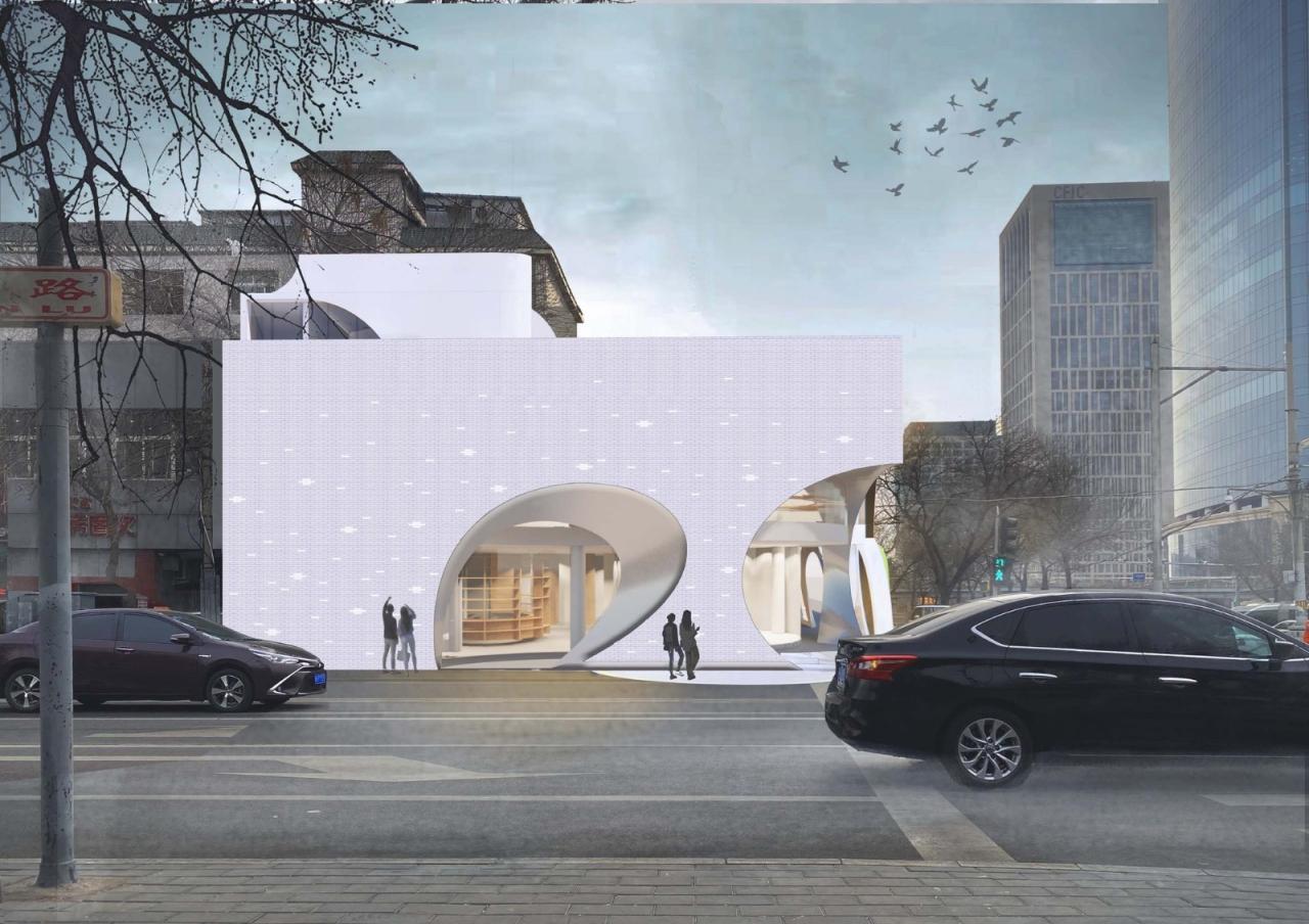 BIM建筑|冰晶盒子，亚运村街道办事处改造 / 中国建筑设计研究院