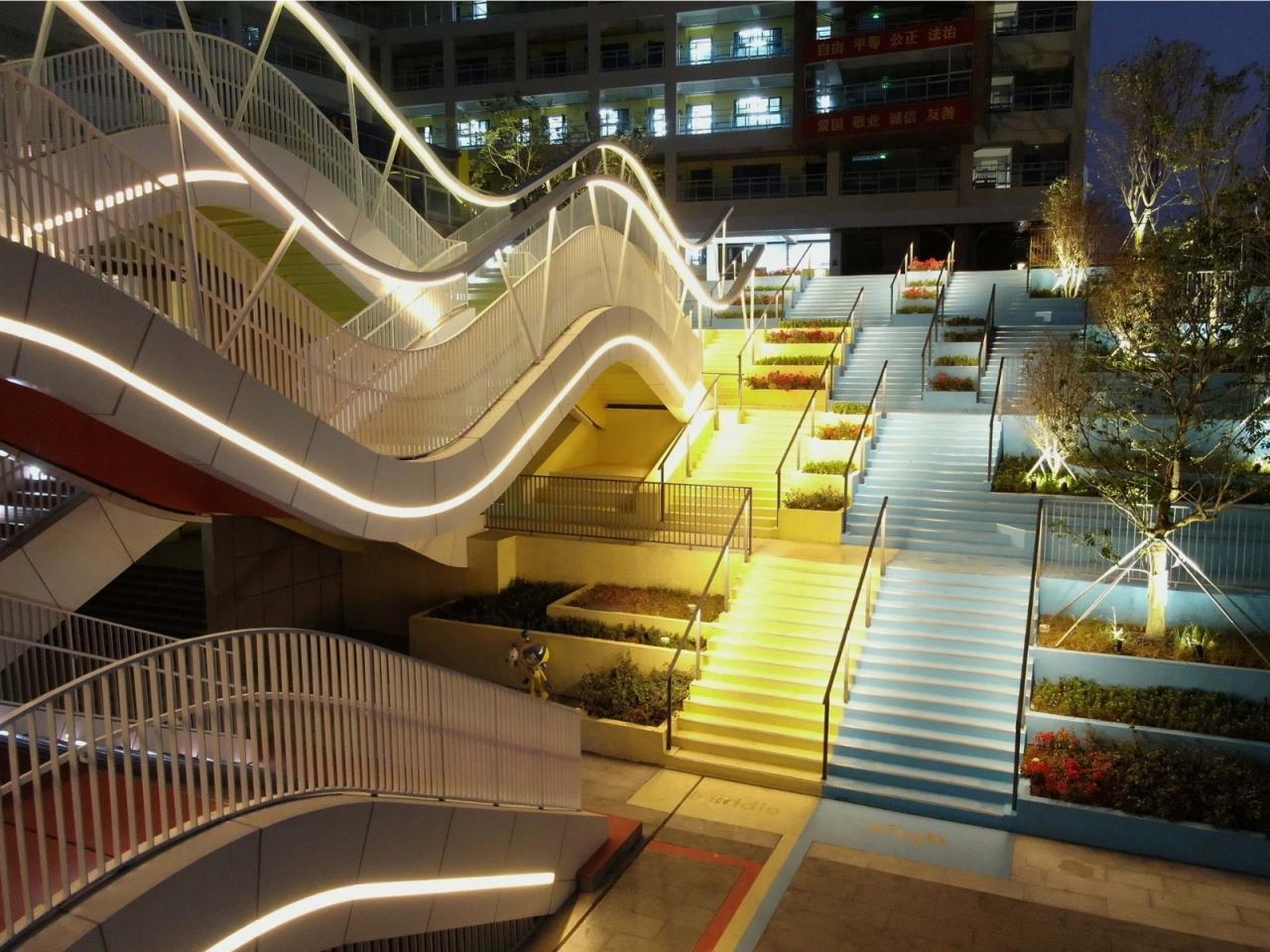 BIM建筑|深圳市光明区凤凰学校空间改造 / 深圳市同济人建筑设计