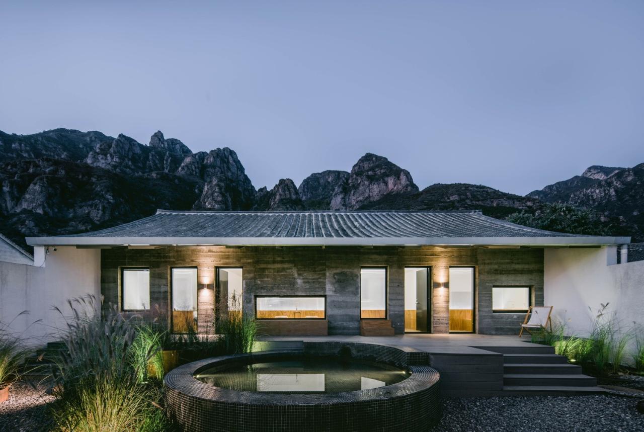 BIM建筑|孪生院子民宿 / 也似建筑