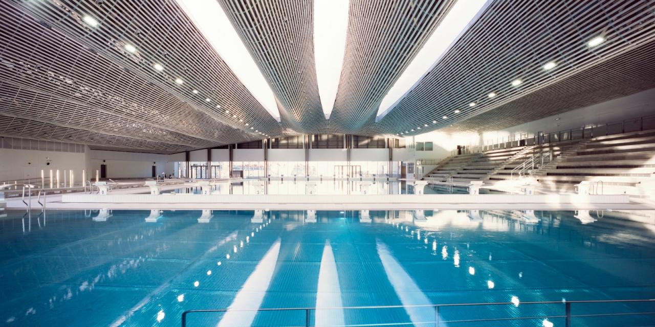 BIM建筑|波浪形屋面，UCPA大兰斯体育场 / Marc Mimram