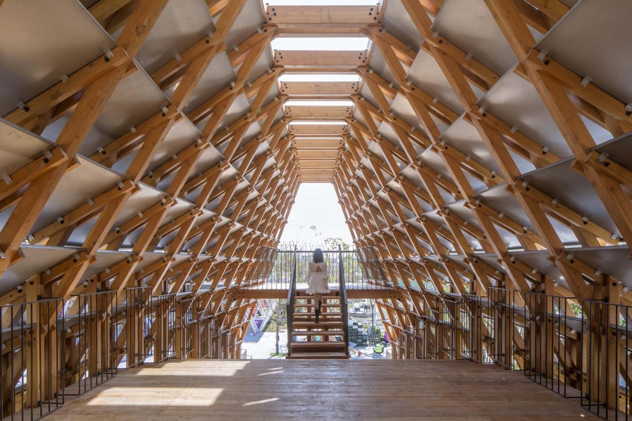 BIM建筑|古劳水乡木桥 / 罗宇杰工作室