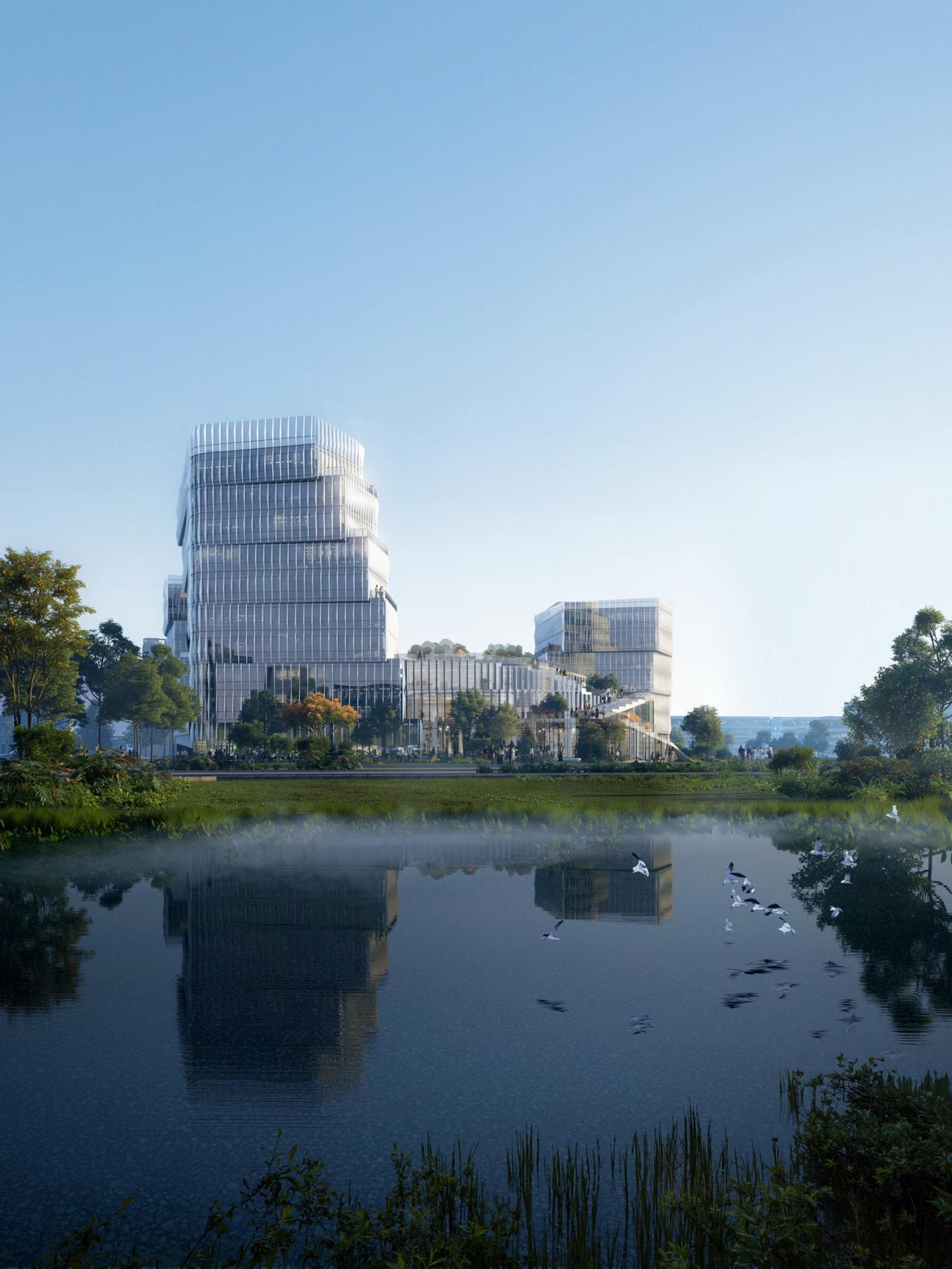 BIM建筑|西山智谷——北京协同创新园 / CAA建筑事务所