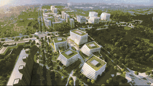 BIM建筑|西山智谷——北京协同创新园 / CAA建筑事务所