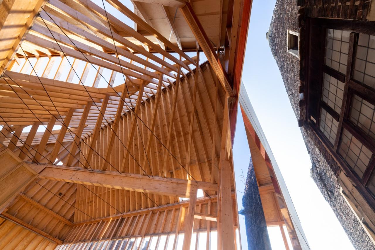 BIM建筑|布鲁日双联画展亭 / PARA