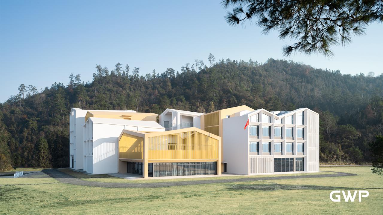 BIM建筑|临风展翼，载梦启航——临安风之谷国际营地 / GWP