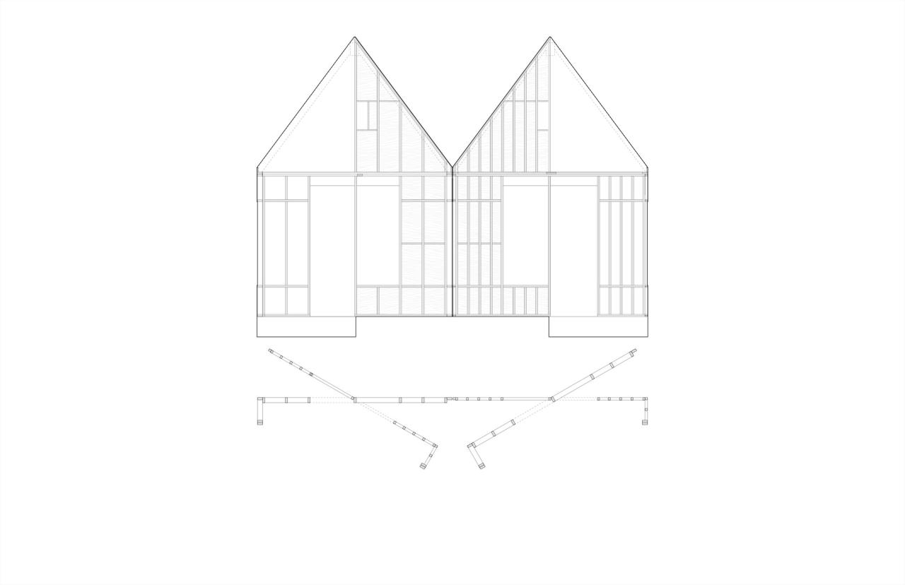 BIM建筑|布鲁日双联画展亭 / PARA