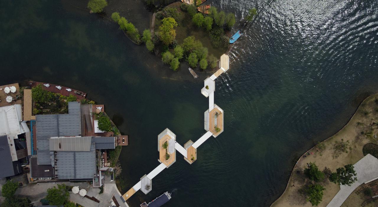 BIM建筑|成都麓湖天空浮岛 / unarchitecte