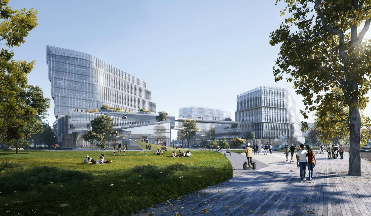 BIM建筑|西山智谷——北京协同创新园 / CAA建筑事务所