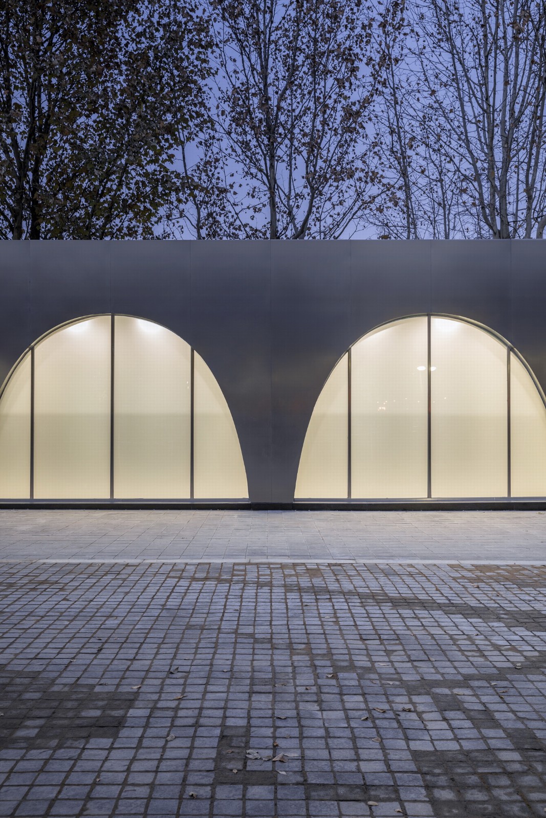 BIM建筑|北京奥林匹克森林公园跑者服务站 / TEMP建筑设计工作室