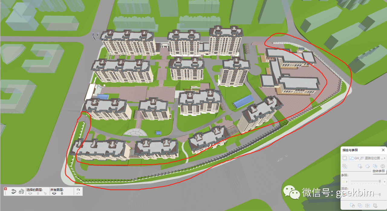 BIM问答|ArchiCAD小技巧：应用栏杆工具在ArchiCAD里做起伏地形围墙