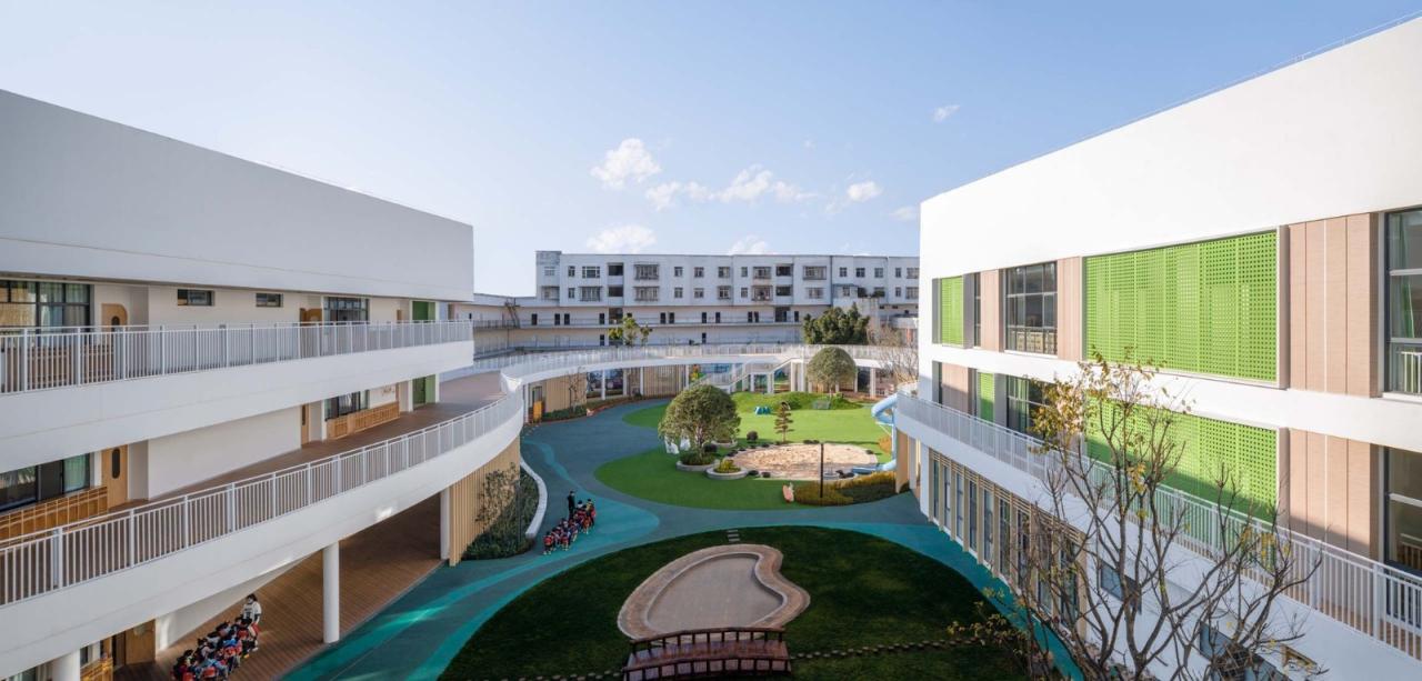 BIM建筑|云南省玉溪市第一幼儿园教育集团桂山园更新 / 上海思序建筑规划设计