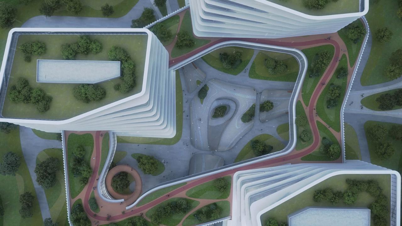 BIM建筑|西山智谷——北京协同创新园 / CAA建筑事务所