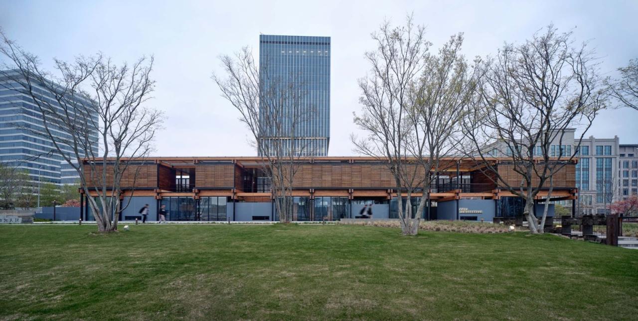 BIM建筑|杨浦滨江人民城市建设展示馆，人人馆 / 同济原作设计工作室