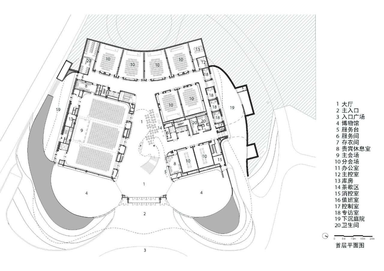 BIM建筑| 雪山下的帐篷 | MAD设计亚布力企业家论坛永久会址建成