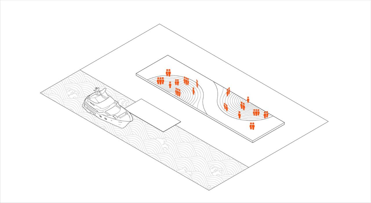 BIM建筑|银杏天鹅湖游船码头 / 禾下建筑