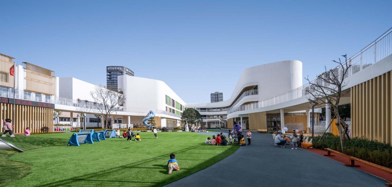 BIM建筑|云南省玉溪市第一幼儿园教育集团桂山园更新 / 上海思序建筑规划设计