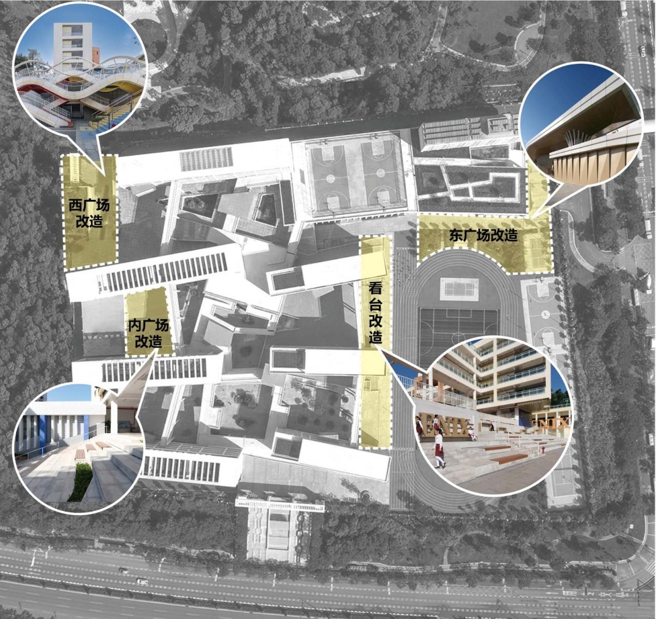 BIM建筑|深圳市光明区凤凰学校空间改造 / 深圳市同济人建筑设计
