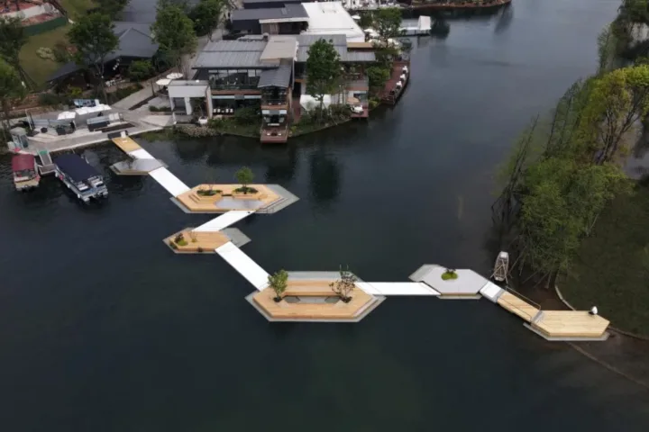 BIM建筑|成都麓湖天空浮岛 / unarchitecte