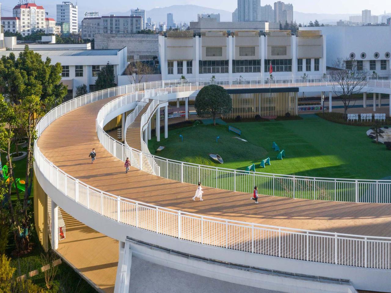 BIM建筑|云南省玉溪市第一幼儿园教育集团桂山园更新 / 上海思序建筑规划设计