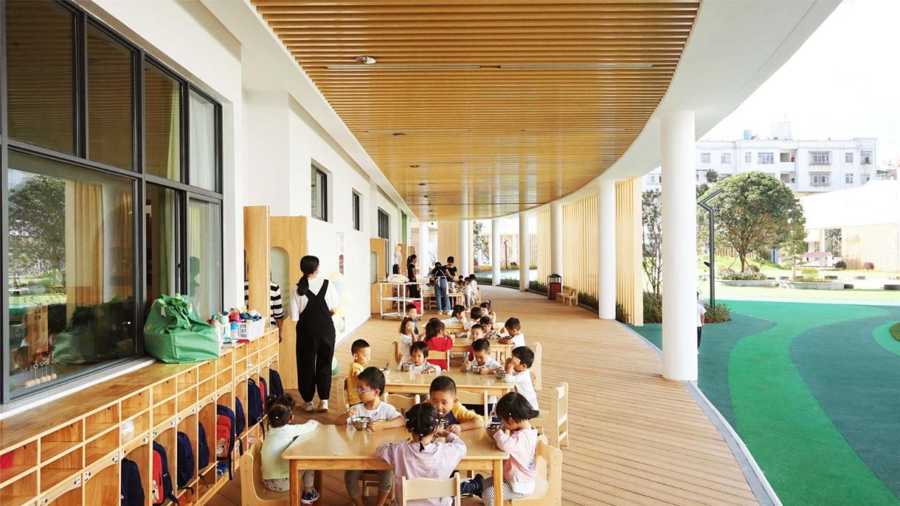 BIM建筑|云南省玉溪市第一幼儿园教育集团桂山园更新 / 上海思序建筑规划设计