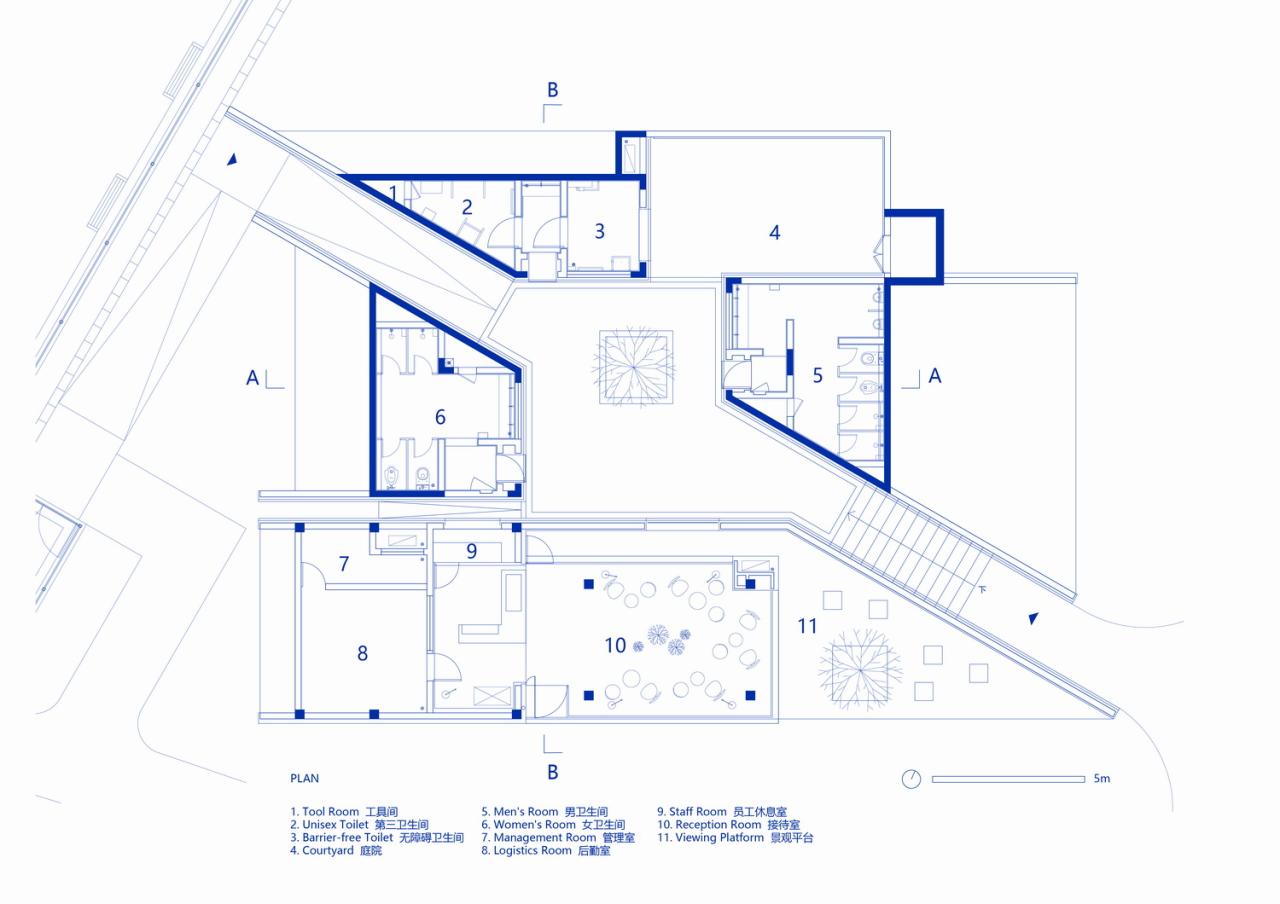 BIM建筑|沃土 | 琶洲保利体育公园服务中心 / 上海间筑设计