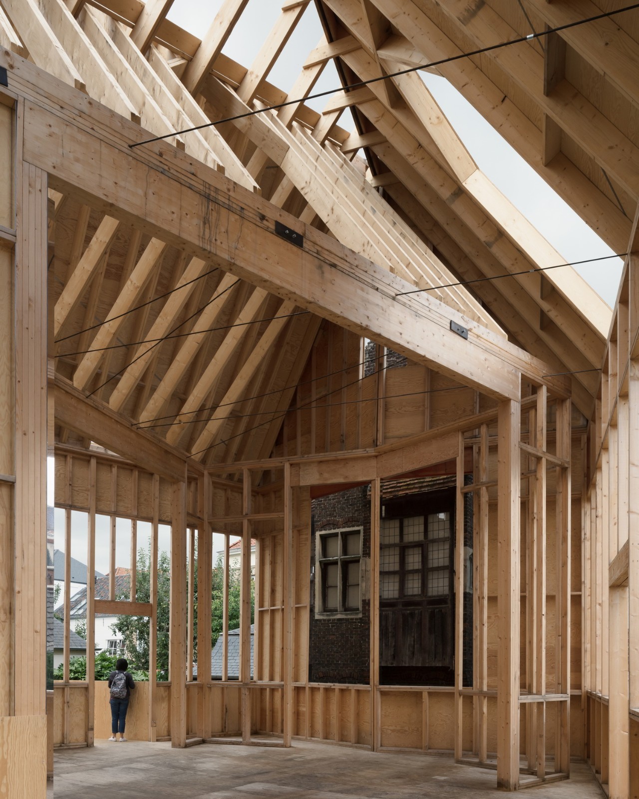 BIM建筑|布鲁日双联画展亭 / PARA