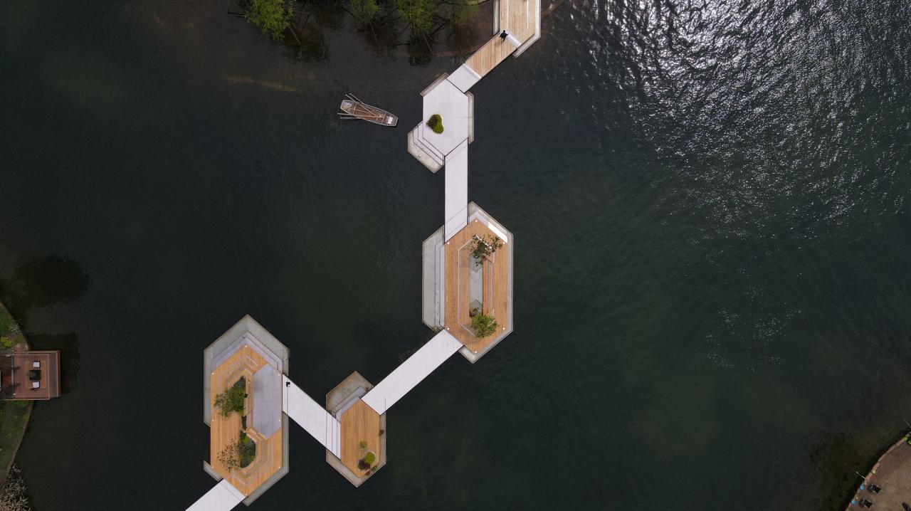 BIM建筑|成都麓湖天空浮岛 / unarchitecte