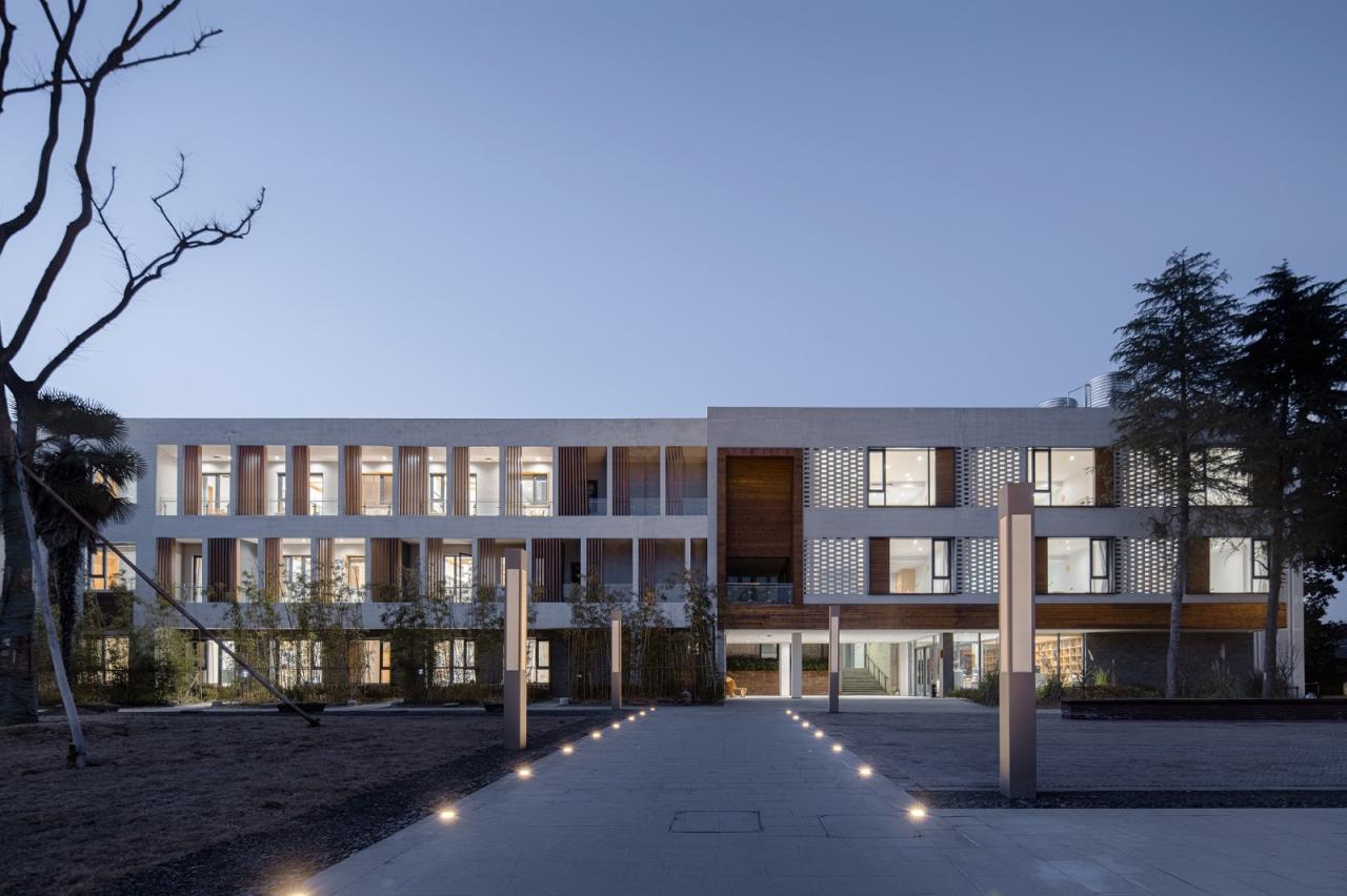 BIM建筑|大别山乡村会客厅 / 禾秣设计