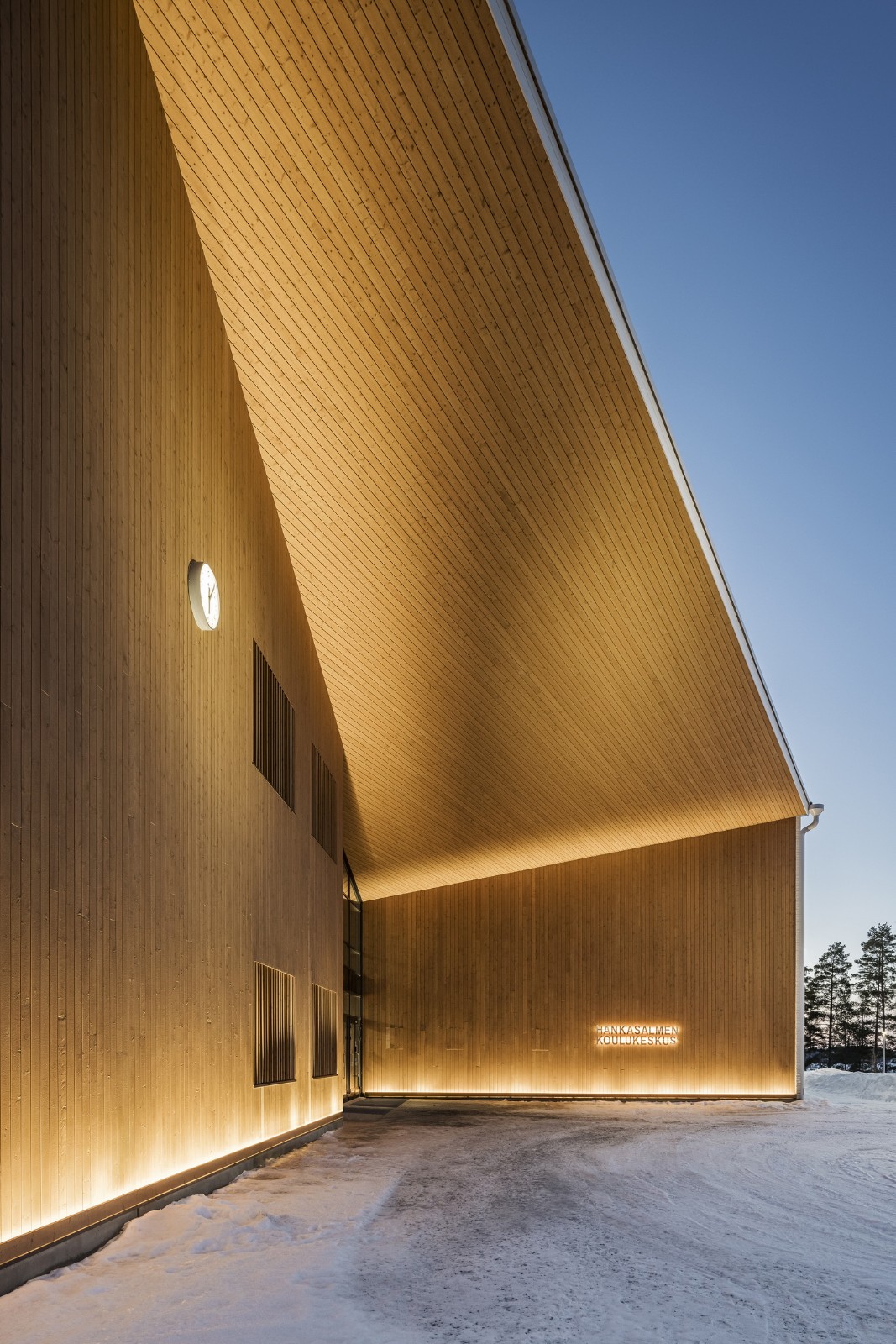 BIM建筑|汉卡萨尔米学校 / Parviainen Architects