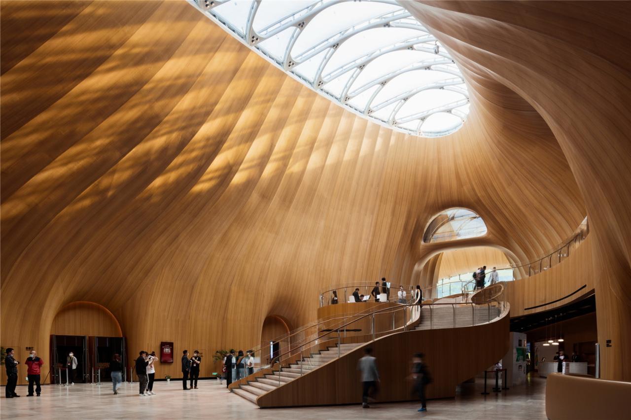 BIM建筑| 雪山下的帐篷 | MAD设计亚布力企业家论坛永久会址建成