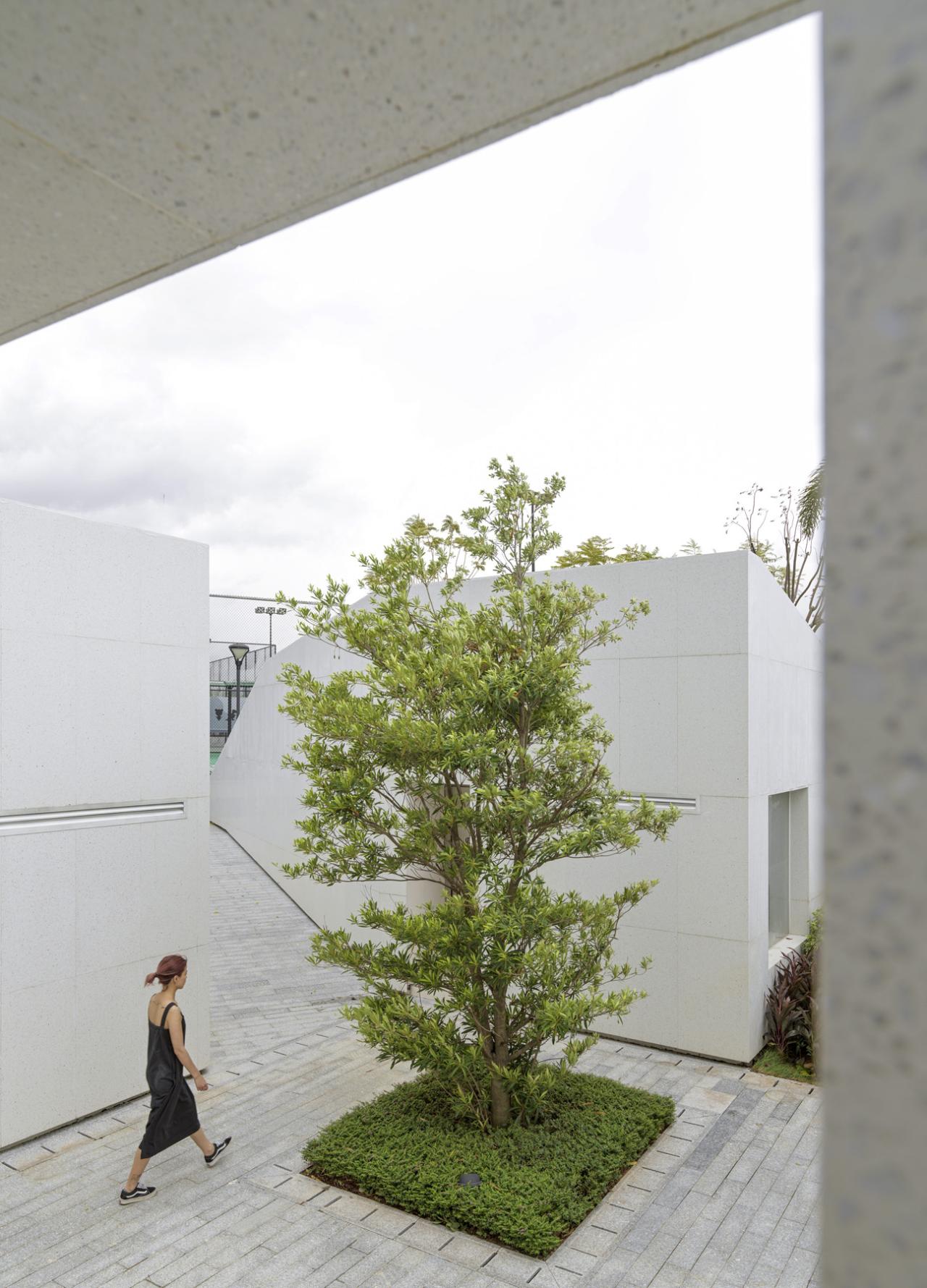 BIM建筑|沃土 | 琶洲保利体育公园服务中心 / 上海间筑设计