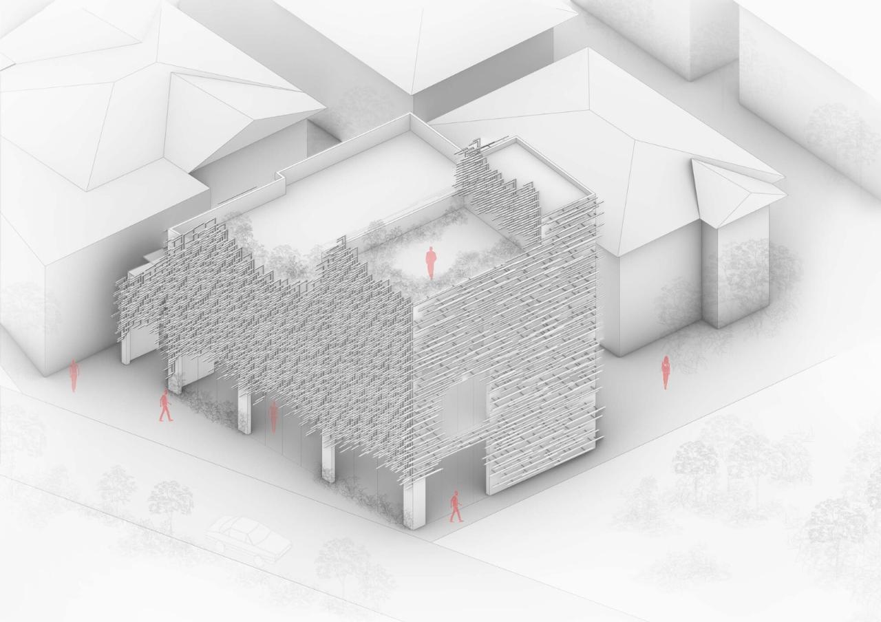 BIM建筑|泰国 MoMA 现代铝博物馆 / HAS design and research