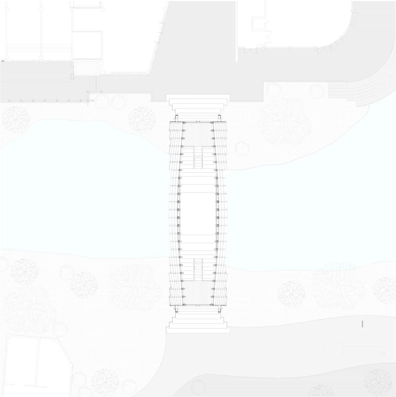 BIM建筑|古劳水乡木桥 / 罗宇杰工作室