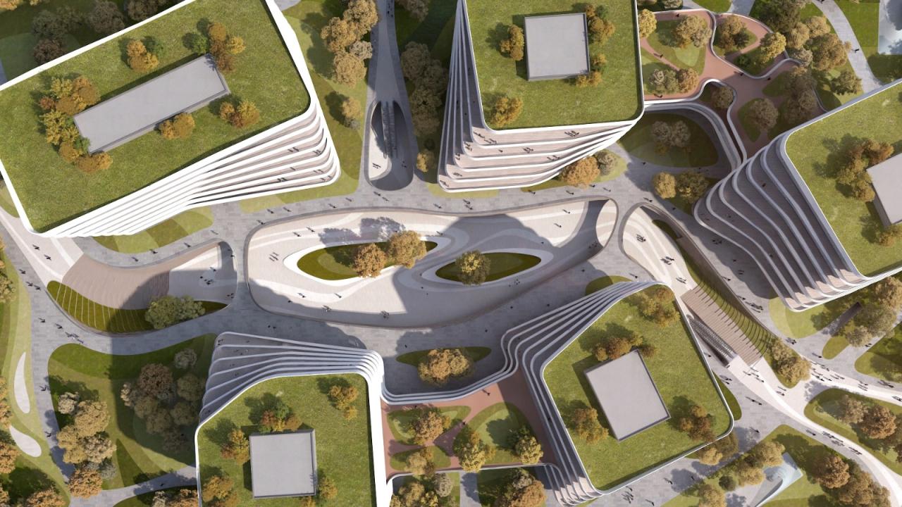 BIM建筑|西山智谷——北京协同创新园 / CAA建筑事务所