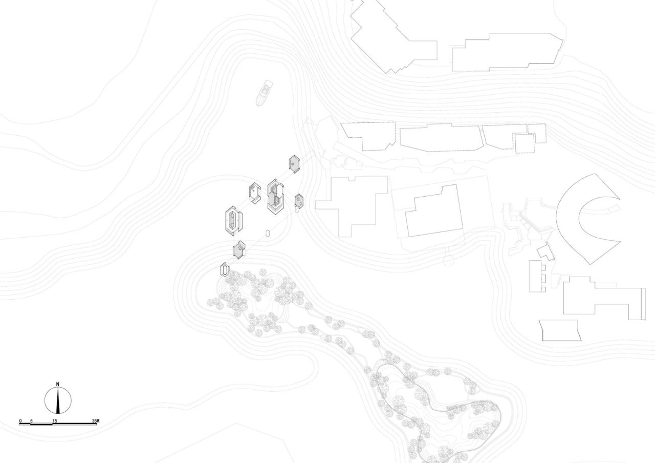 BIM建筑|成都麓湖天空浮岛 / unarchitecte