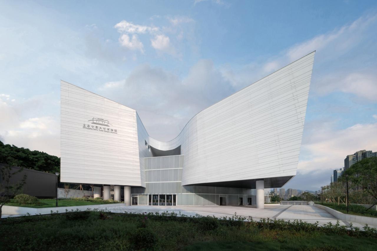 BIM建筑|三峡文物科技保护基地，重庆 / 源道建筑