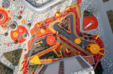 BIM建筑|奔流的熔岩 / 佰筑建筑设计-BIM建筑网